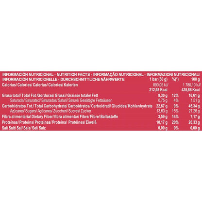 Barrita energética dátiles, avellanas, Reishi y Cacao PaleoBull, 50 g