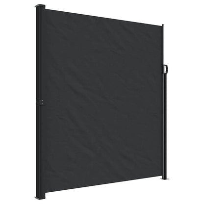 Vidaxl Toldo Lateral Retráctil Negro 220x600 Cm_0