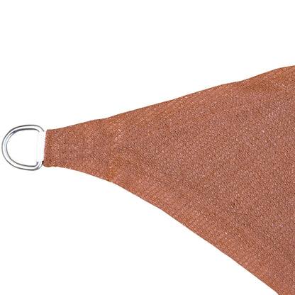 Outsunny Toldo De Vela Sombrilla Parasol Rectángulo Tejido De Poliester 185 G/m²_3