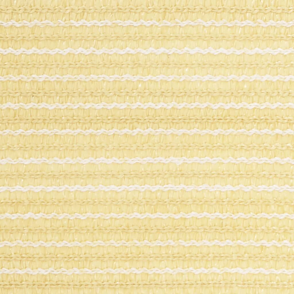 Vidaxl Toldo Para Balcón Hdpe Beige 90x500 Cm_1
