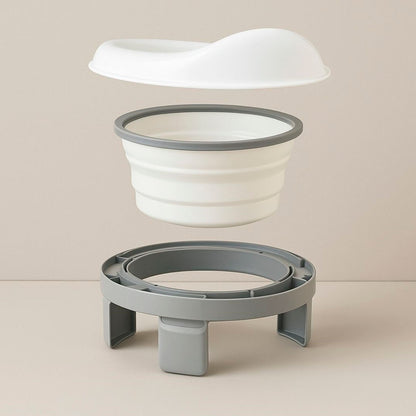 Bathby | Orinal Infantil Multifunción Plegable, Color Gris Y Blanco_5