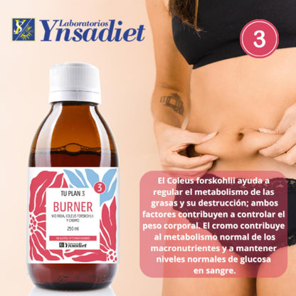 Tu plan 3 integral 20 días para recuperar tu figura ideal Ynsadiet