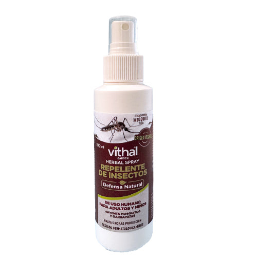 Repelente de mosquitos e insectos +3 años Defensa Natural 100 ml Vithal