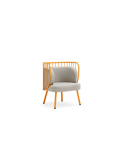 Butaca Modelo Nabi Acabado Metal Amarillo Mostaza, 65cm(ancho) 80cm(alto) 64cm (largo)_4