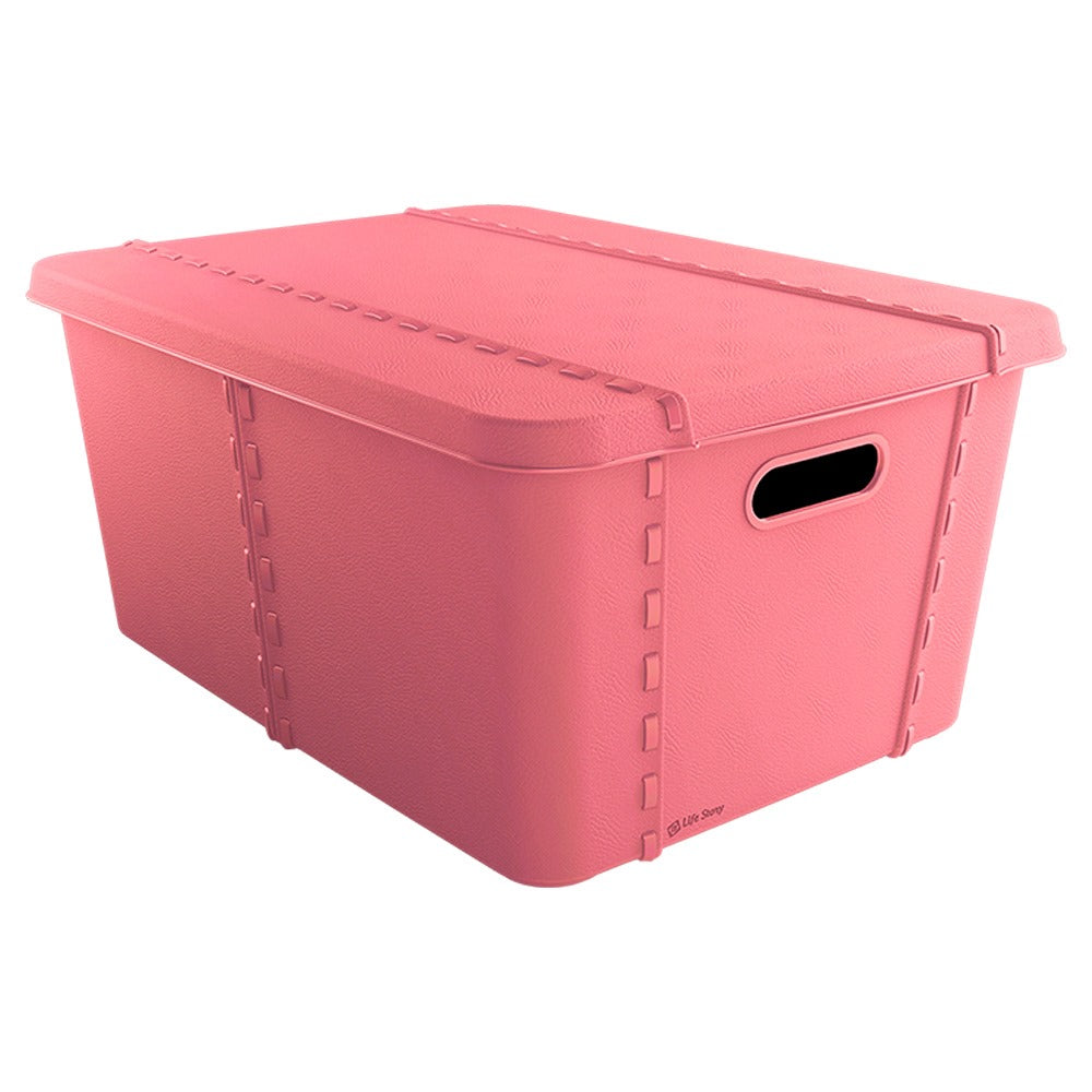 4x Life Story Caja Almacenaje Con Tapa Large 45l Rose_3