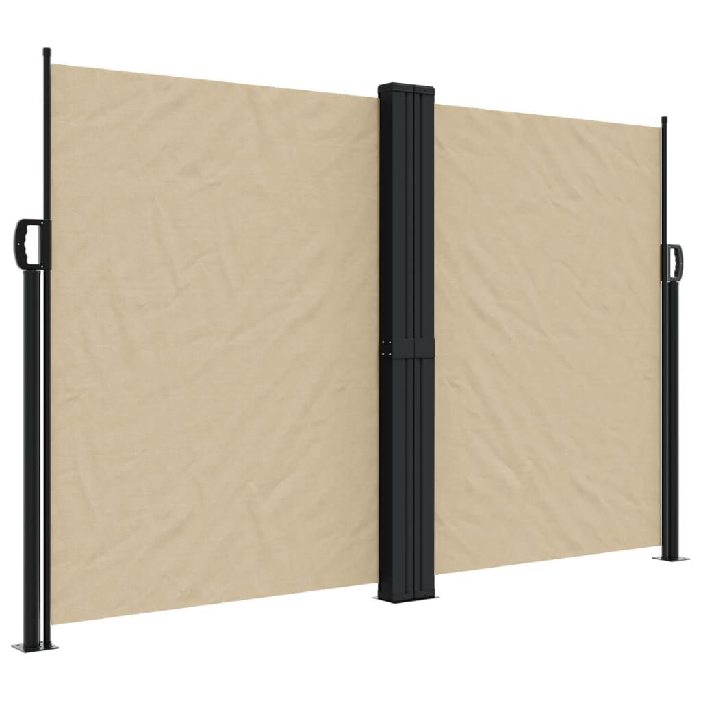 Vidaxl Toldo Lateral Retráctil Beige 160x1000 Cm_0