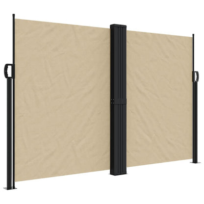 Vidaxl Toldo Lateral Retráctil Beige 160x1000 Cm_0