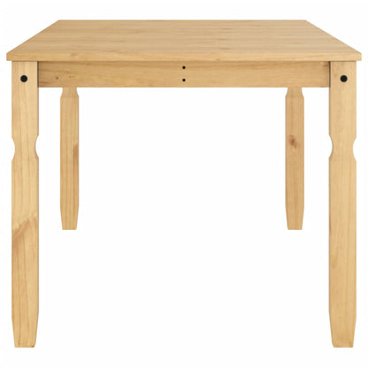 Mesa De Comedor Corona Madera Maciza De Pino 180x90x75 Cm_3