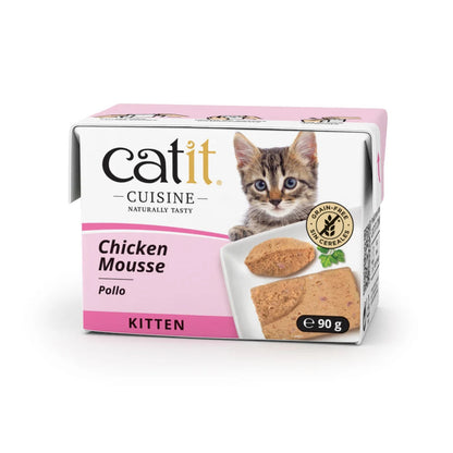 Mousse Kitten Pollo con Pavo Catit Cuisine 90 g