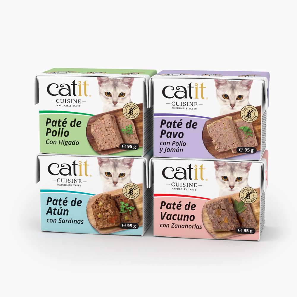 Paté de Atún con Sardinas Catit Cuisine 95 g