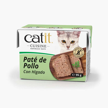Paté de Pollo con Hígado Catit Cuisine 95 g