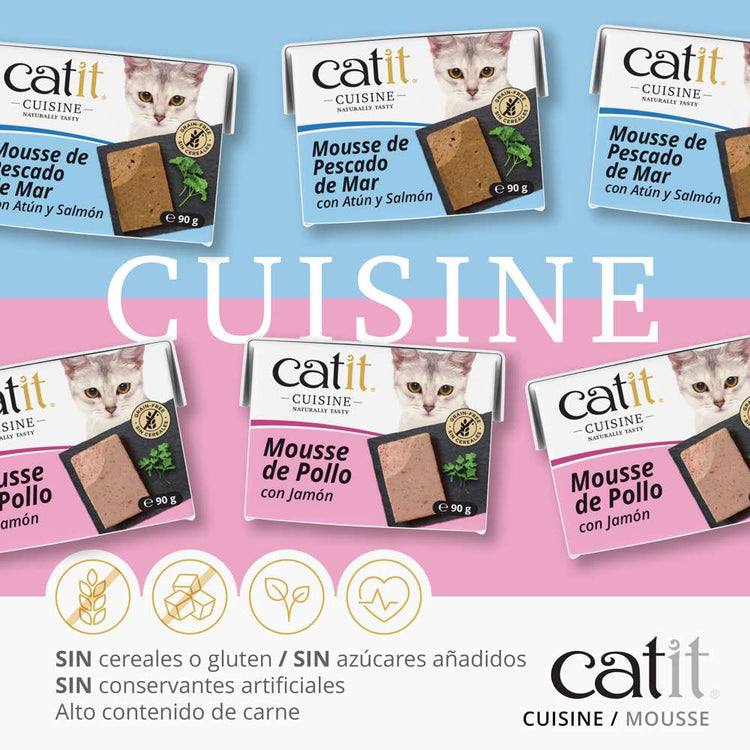 Mousse de Pescado de Mar Catit Cuisine 90 g