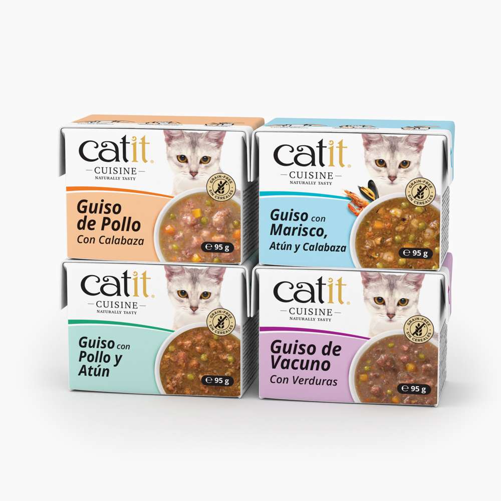 Guiso de Vacuno con Verduras Catit Cuisine 95 g