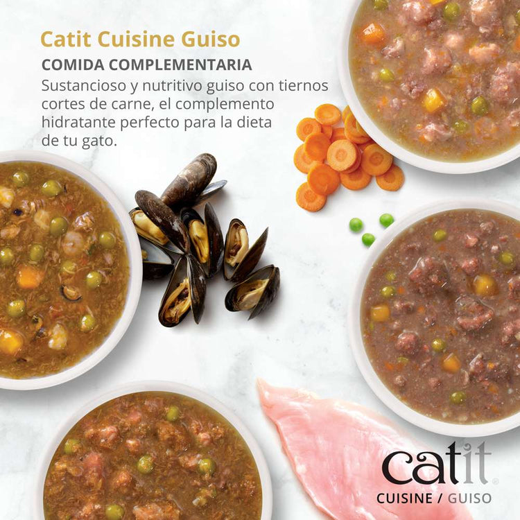 Guiso de Vacuno con Verduras Catit Cuisine 95 g