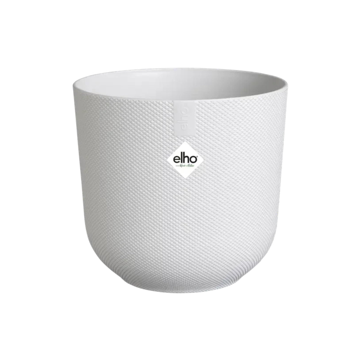 Macetero Jazz round silky white Elho 26 cm