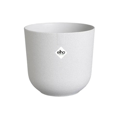 Macetero Jazz round silky white Elho 26 cm