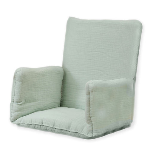Cojín Para Trona De Algodón Orgánico Verde_0