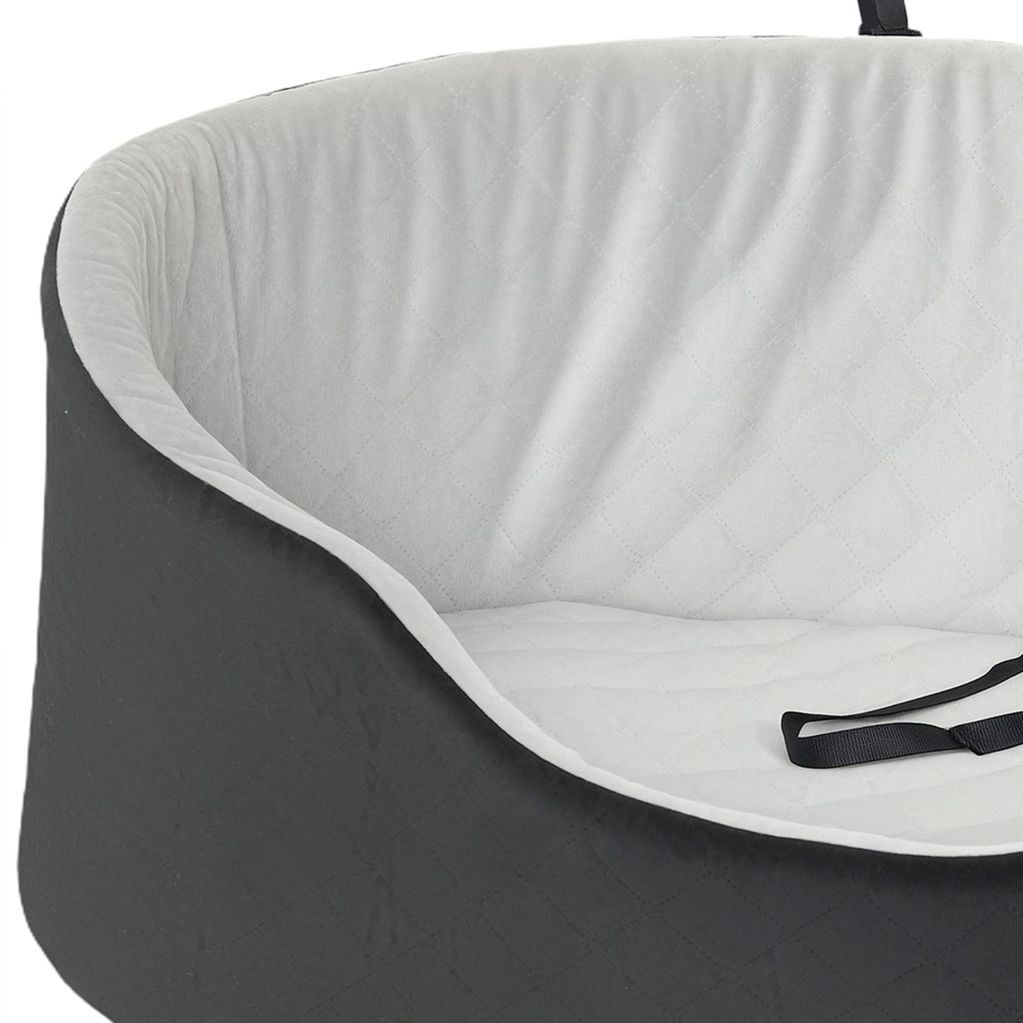 Pawhut Asiento De Coche Para Perros Pequeños Y Medianos Con Funda Extraíble_4
