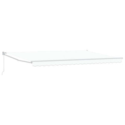 Toldo Retráctil Blanco 500 X 300 X 165 Cm_0