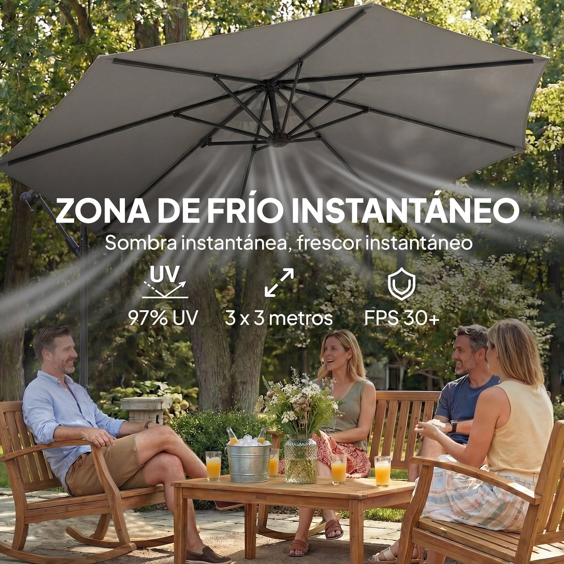 Outsunny Parasol Excéntrico_3