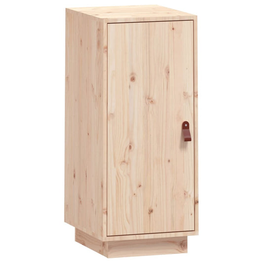 Aparador De Madera Maciza De Pino 34x40x75 Cm / Vetonek_0