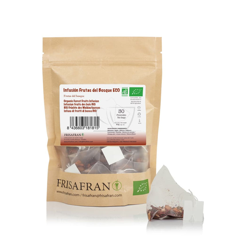 Infusión De  Frutas Del Bosque  En Pirámides Ecológica | Frisafran 30 Uds_1