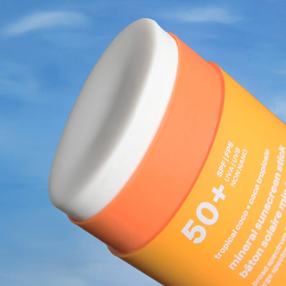 Mineral sunscreen Stick Face & Body SPF 50 tropicale coco Attitude Sunly 60 g