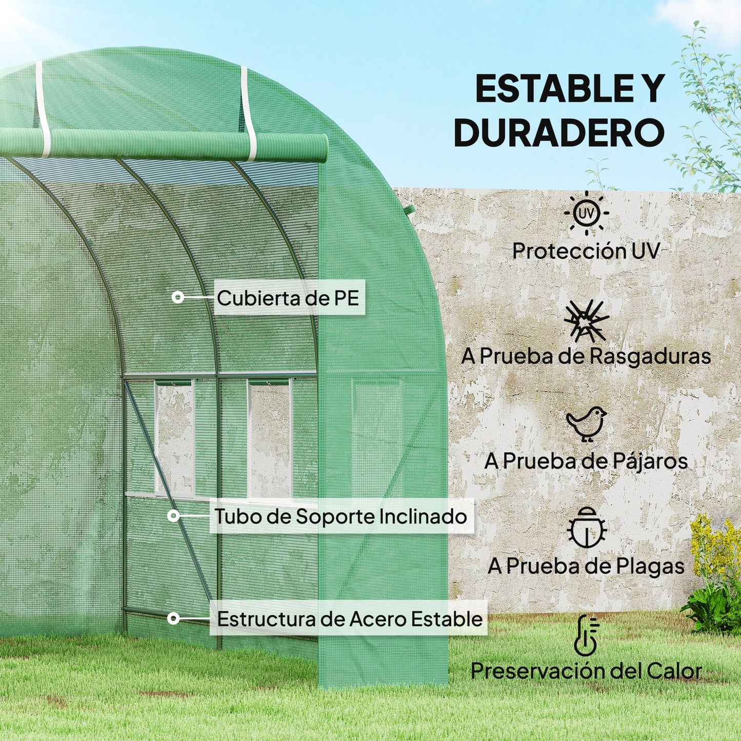 Outsunny Invernadero De Exterior 3_3