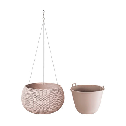 Maceta Splofy Bowl Ws, Con Depósito, Dimensiones (mm) 239x239x161, Color Mocca_4