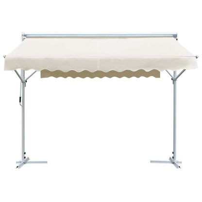 Vidaxl Toldo Independiente 3x3 M Color Crema_1