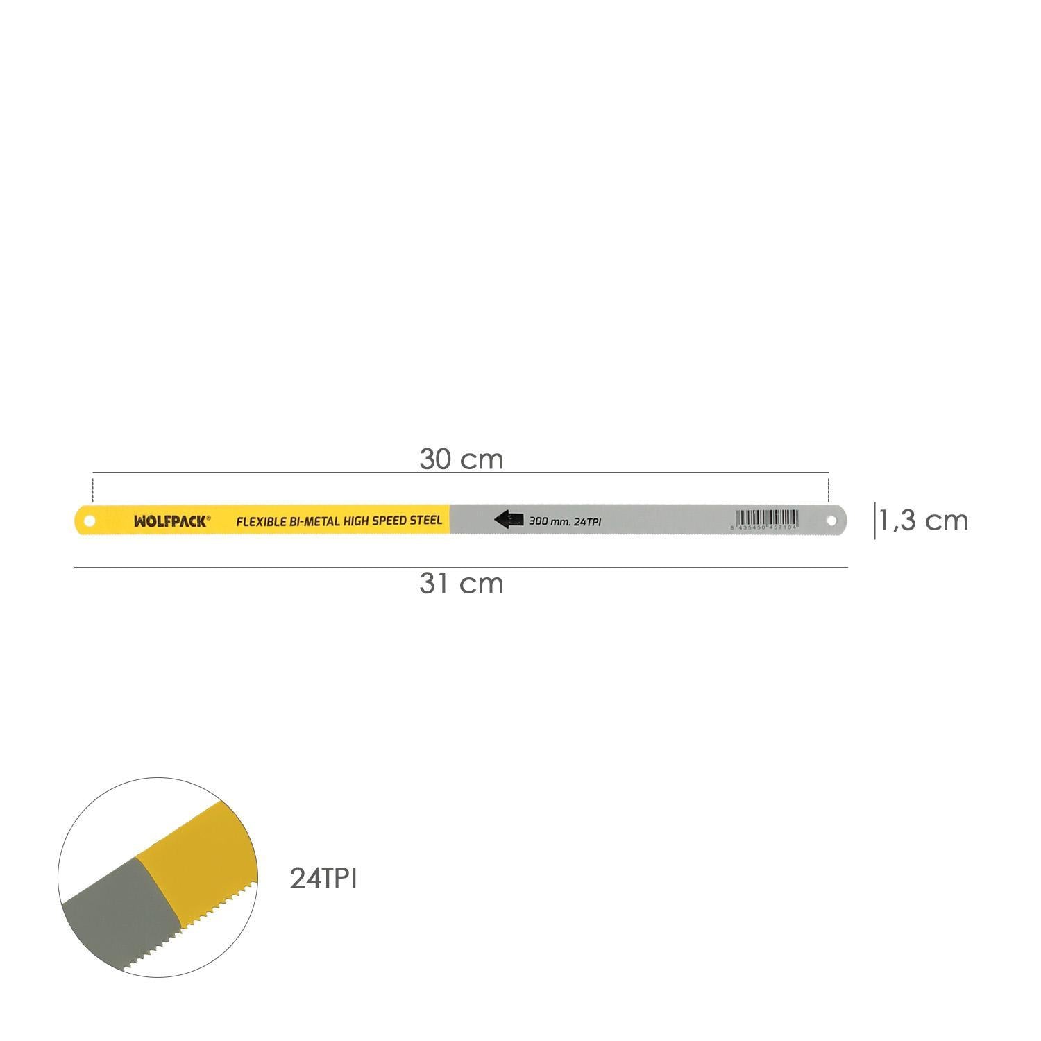 Hoja Para Sierra Arco Bimetal Hss 1corte