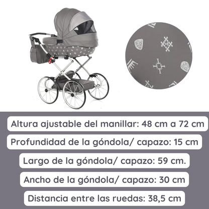 Carro De Muñecas Imperial Classic_silver_5