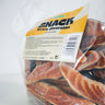 1kg Snacks Barbacoa Para Perro, Sin Gluten, Bajo En Grasa. Forma Filete De Salmon, 32u Aprox