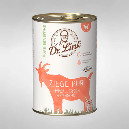 Lata De Comida Cocinada Para Perro - Carne De Cabra 100% Natural_0