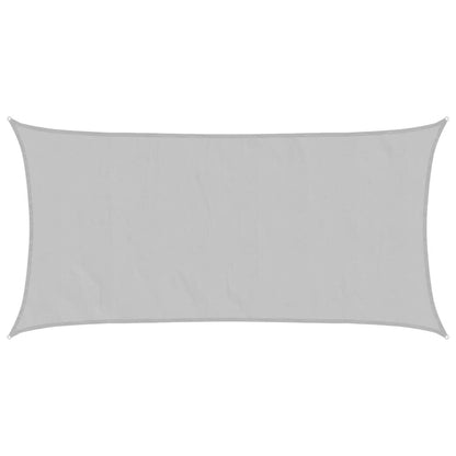 Vidaxl Toldo De Vela Poliéster Oxford 100% Gris Claro 4x2 M_0