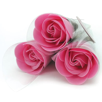 Rosa Con Pétalos De Jabón Aromático Para Baño Relajante (rosa) - Regalo Original Para Días Especiales - Aroma Atalcado_4