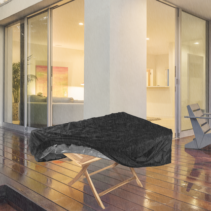 Funda Protectora Impermeable Antipolvo Para Jardín Exterior 170x70x94cm_2