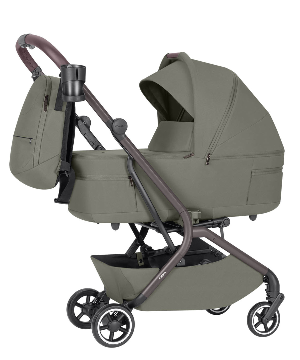 Carrello Carrito De Bebé Magia Dúo 2 En 1 Malted Green_4