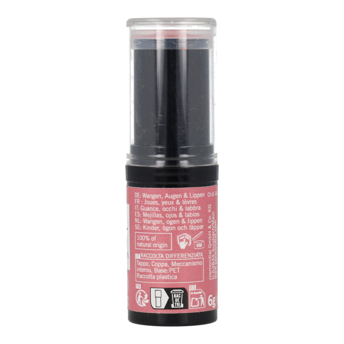 Multi Stick Ojos, Labios y Mejillas Be Rosey Benecos 4,8 g Vegano