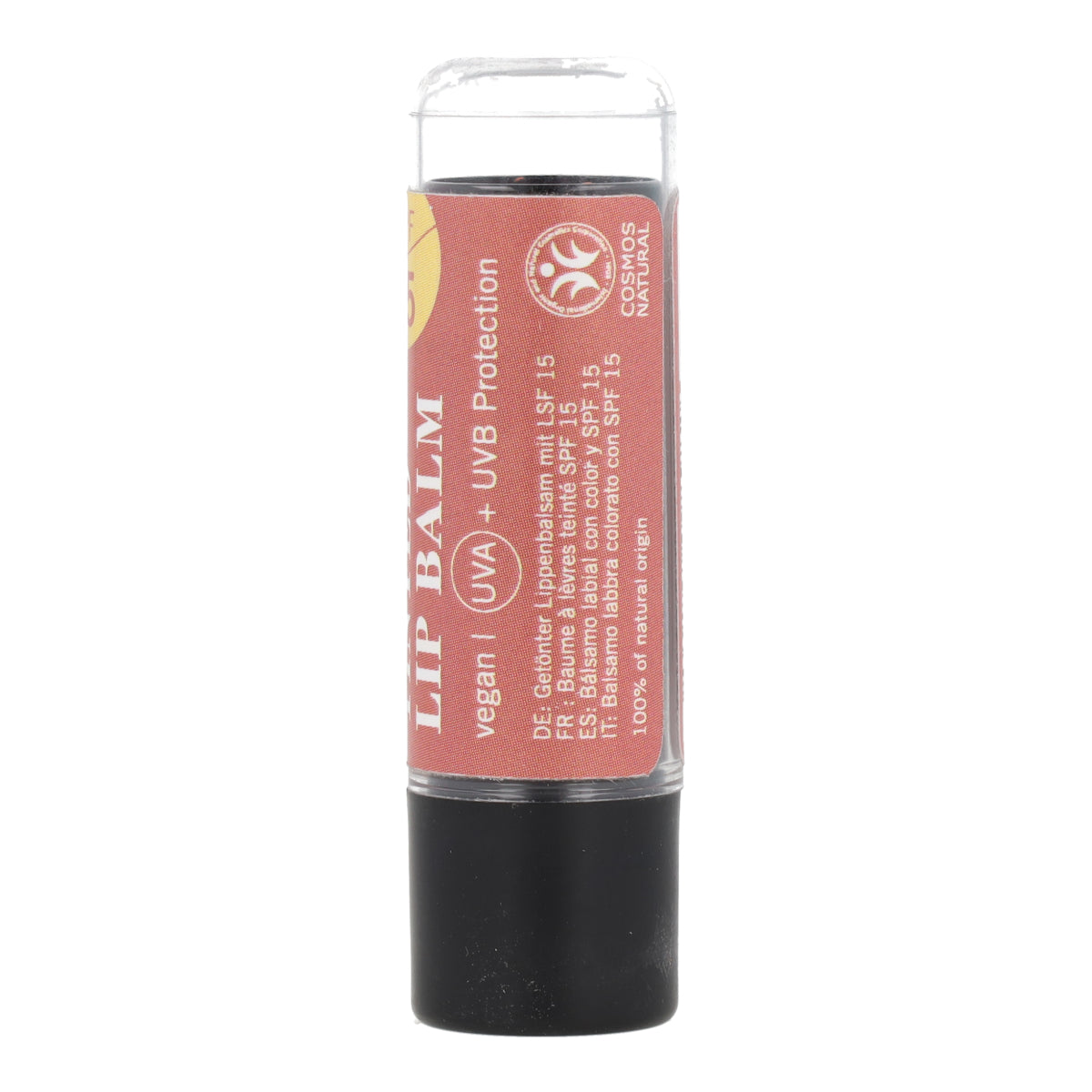 Bálsamo Labial Color 15 SPF Coral Breeze Benecos 4,7 g Vegano