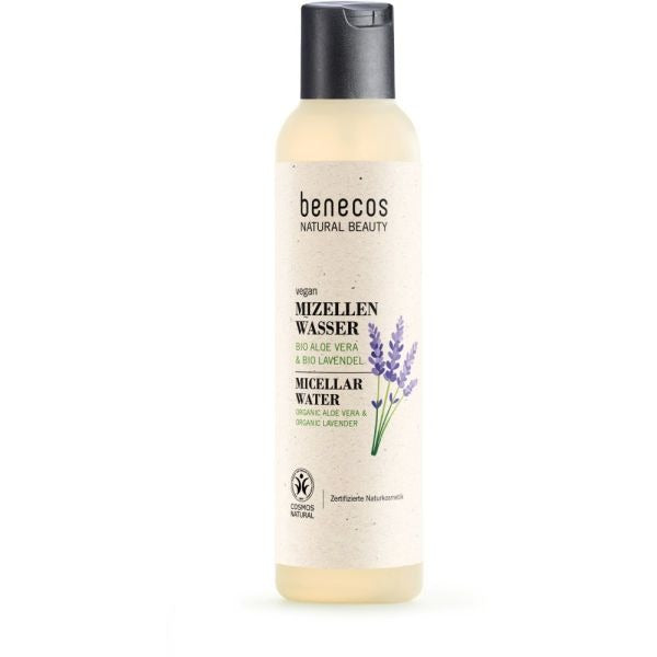 Agua Micelar Aloe Vera y Lavanda Ecológica Benecos 150 ml Vegano