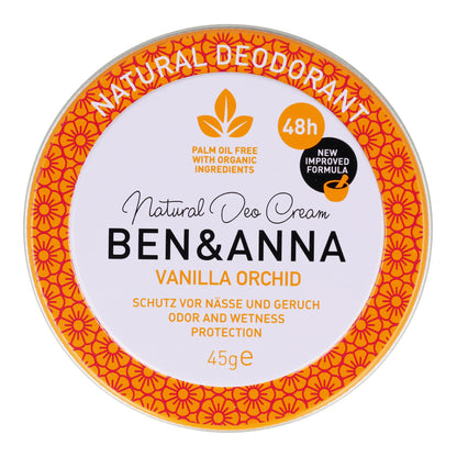 Desodorante Vainilla Orchid lata metálica 45g
