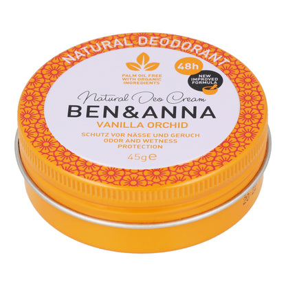 Desodorante Vainilla Orchid lata metálica 45g
