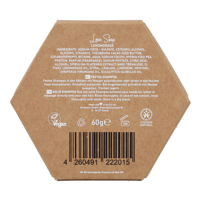 Champú sólido Lemongrass 60g