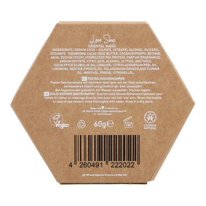 Champú y Gel sólido Oriental Magic 60g