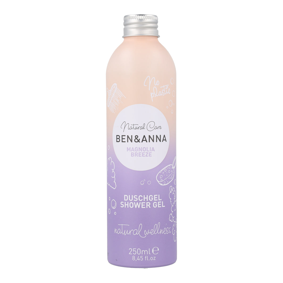 Gel de ducha floral Magnolia Breeze Ben & Anna 200 ml