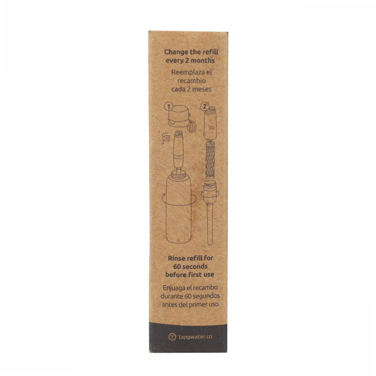 Cartucho potabilizador Ahlstrom para BottlePro Adventure TappWater