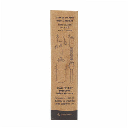 Cartucho potabilizador Ahlstrom para BottlePro Adventure TappWater