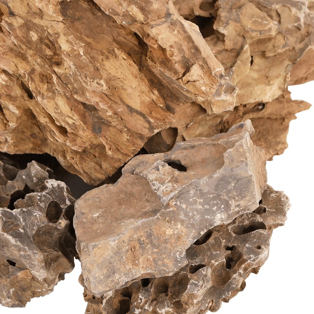 Vidaxl Piedras De Dragón Marrón 25 Kg 5-30 Cm_3