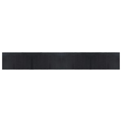 Alfombra Rectangular Bambú Negro 60x400 Cm / Vetonek_0
